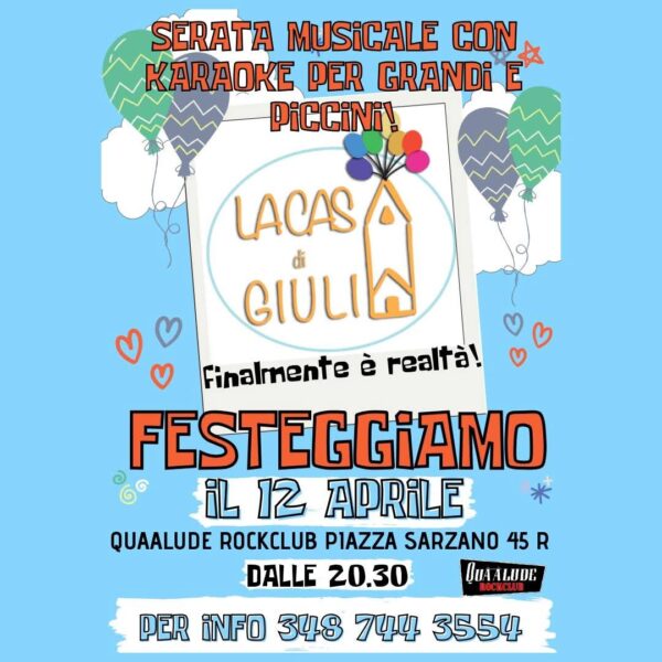 Festa per la nascita della Casa di Giulia